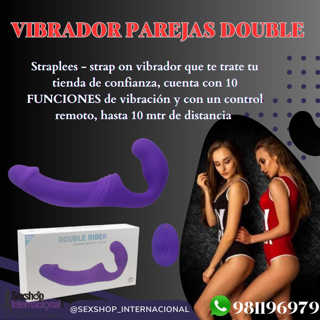 VIBRADOR SOFISTICADO-PAREJAS DOBLE PENETRACION-A CONTROL -SEXSHOP LIMA